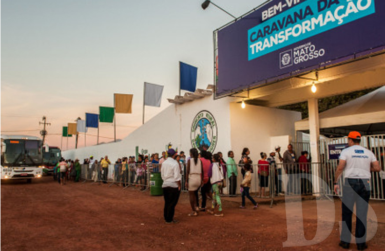 A Caravana da Transformação é um programa implantado pelo Governo de Mato Grosso em 2016