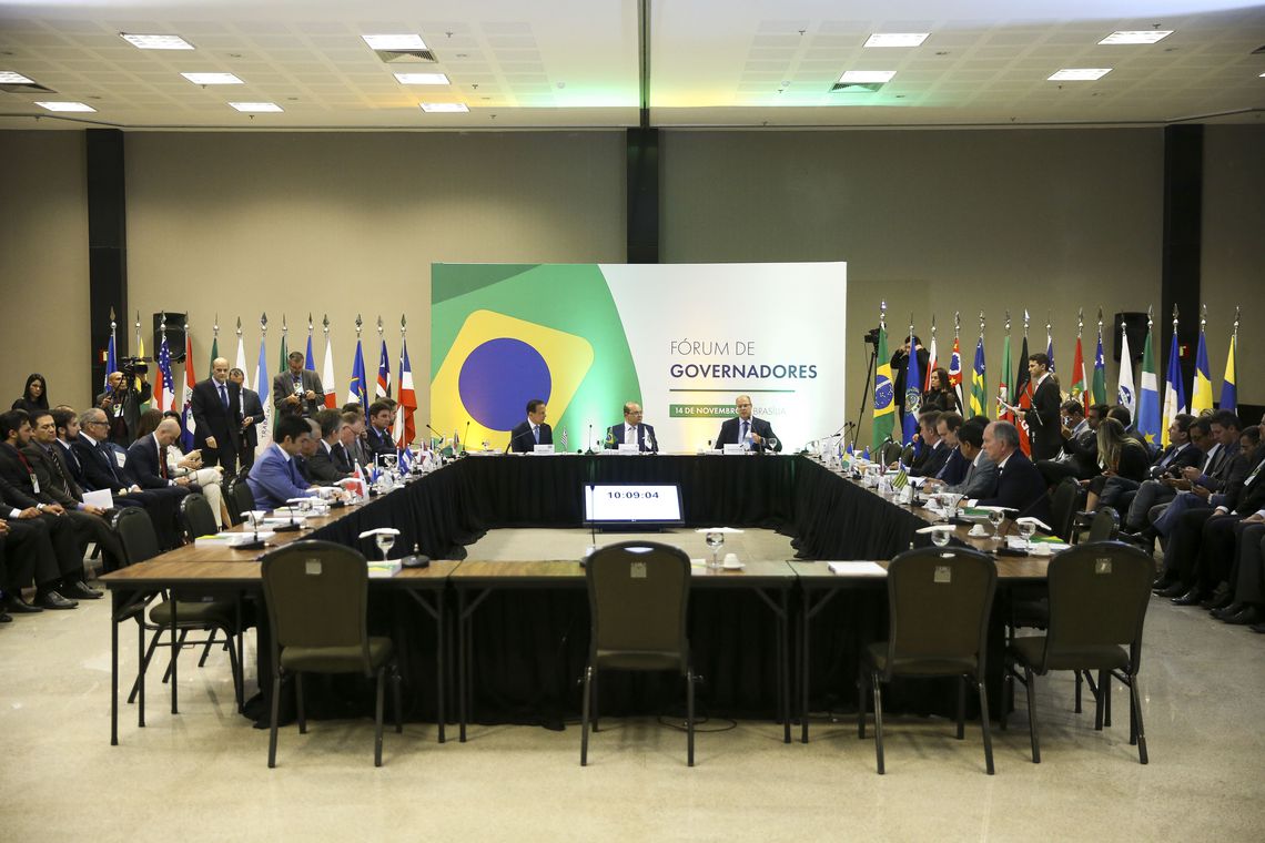 Fórum de Governadores. Foto: Marcelo Camargo/Agência Brasil