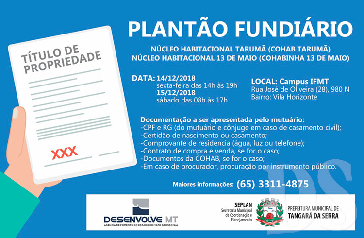 O evento acontecerá no Instituto Federal de Mato Grosso (IFMT) 