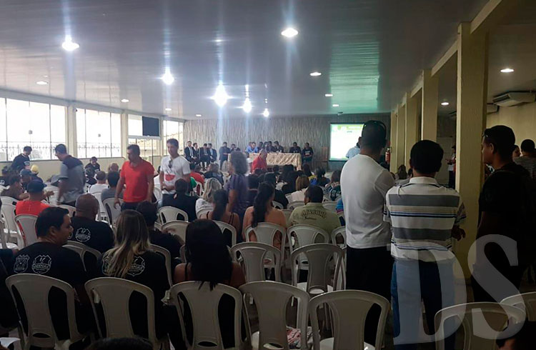 Investigador participou de assembleia, em Cuiabá