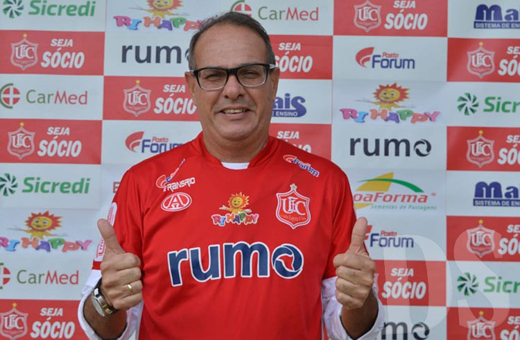 Caé Cunha, novo técnico do União de Rondonópolis