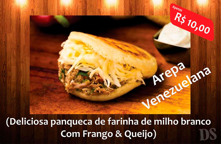 Arepa Venezuelana será atração da Feira Gastronômica